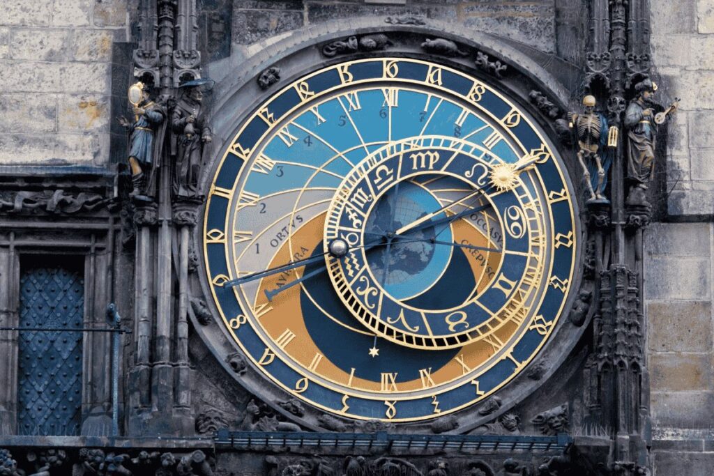 Prague Astronomical Clock in Old Town Square