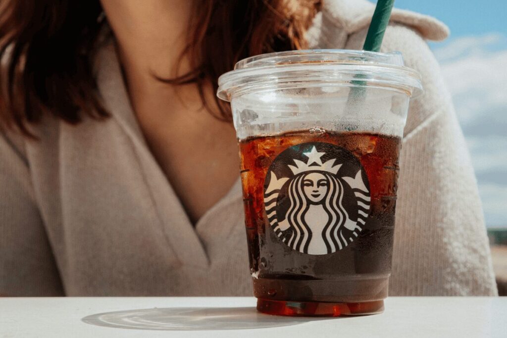 Starbucks iced coffee drink